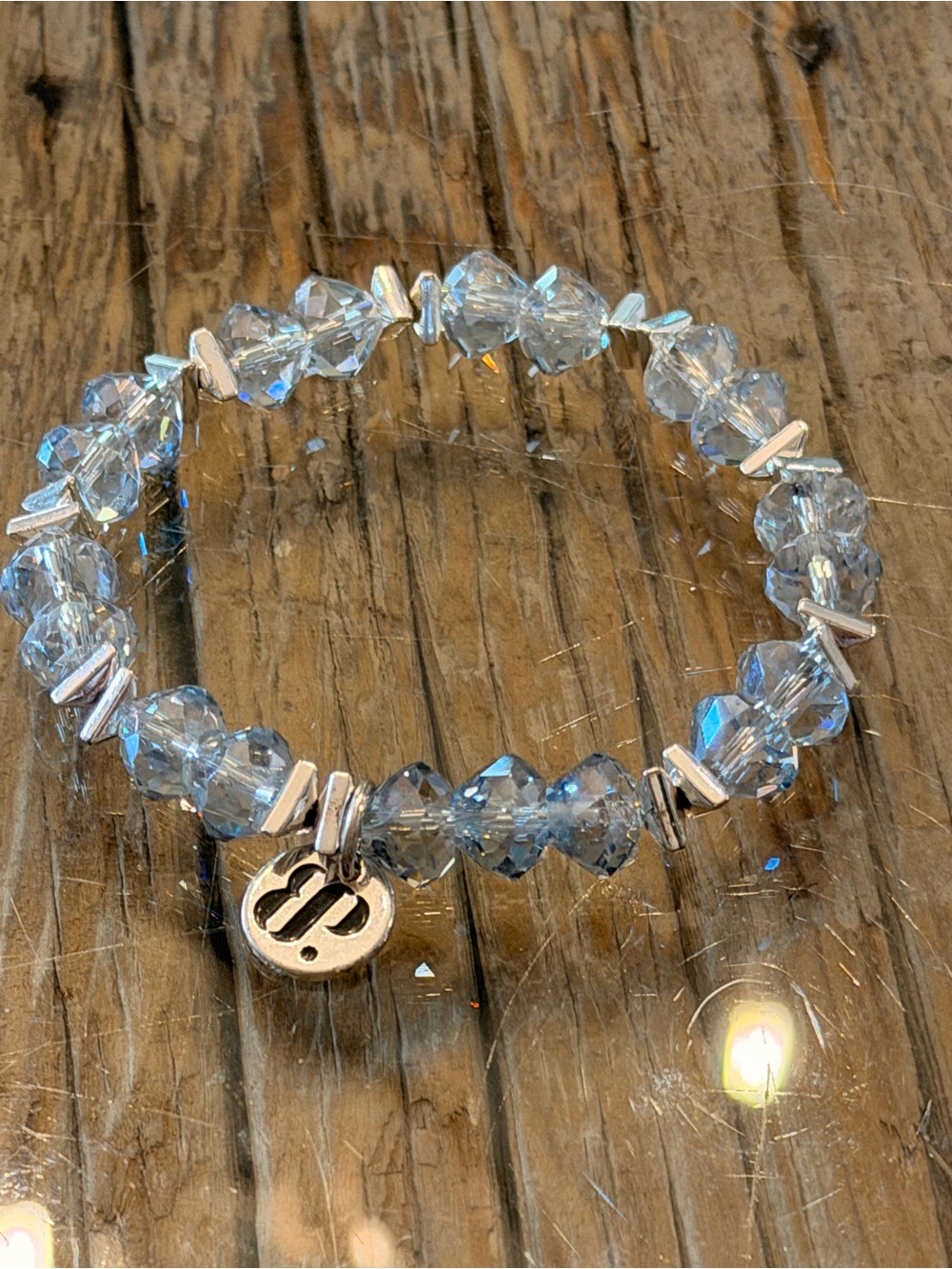 Bomb Party Bracelets! Personally Curated Crystal and Silver-Tone Stack - Picture 4 of 6